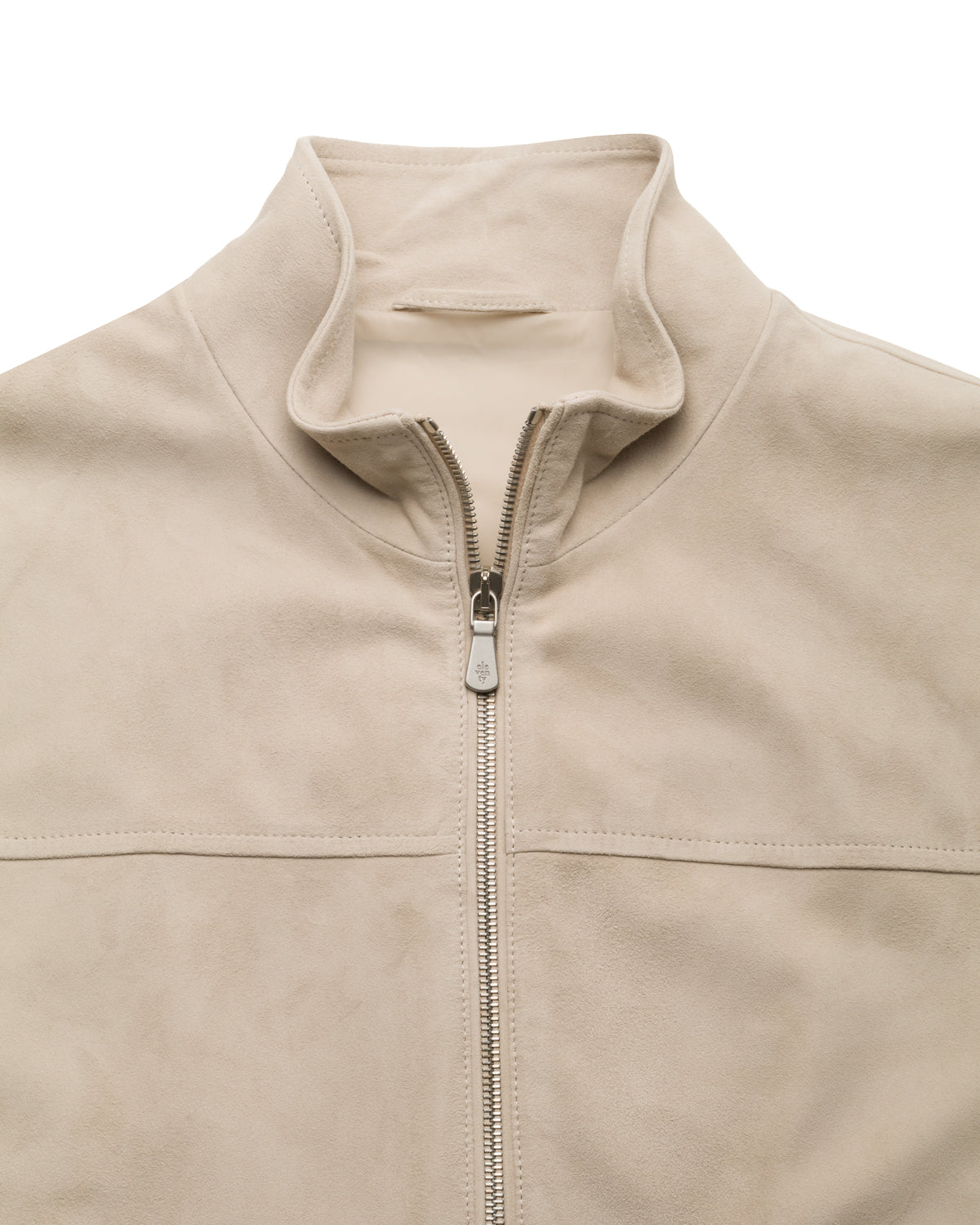 Lambskin leather blouson slim fit