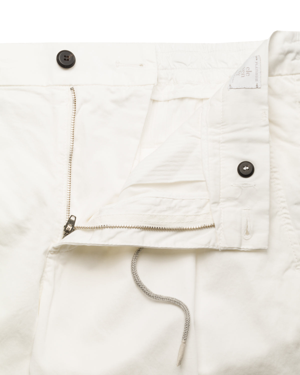 Satinbaumwolle Jogpants Relaxed Slim Fit