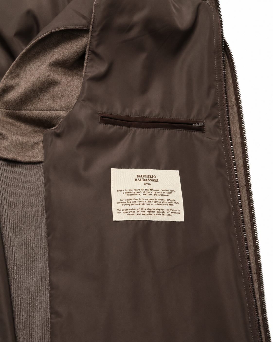 Braunes Kaschmir-Gilet im Slim Fit