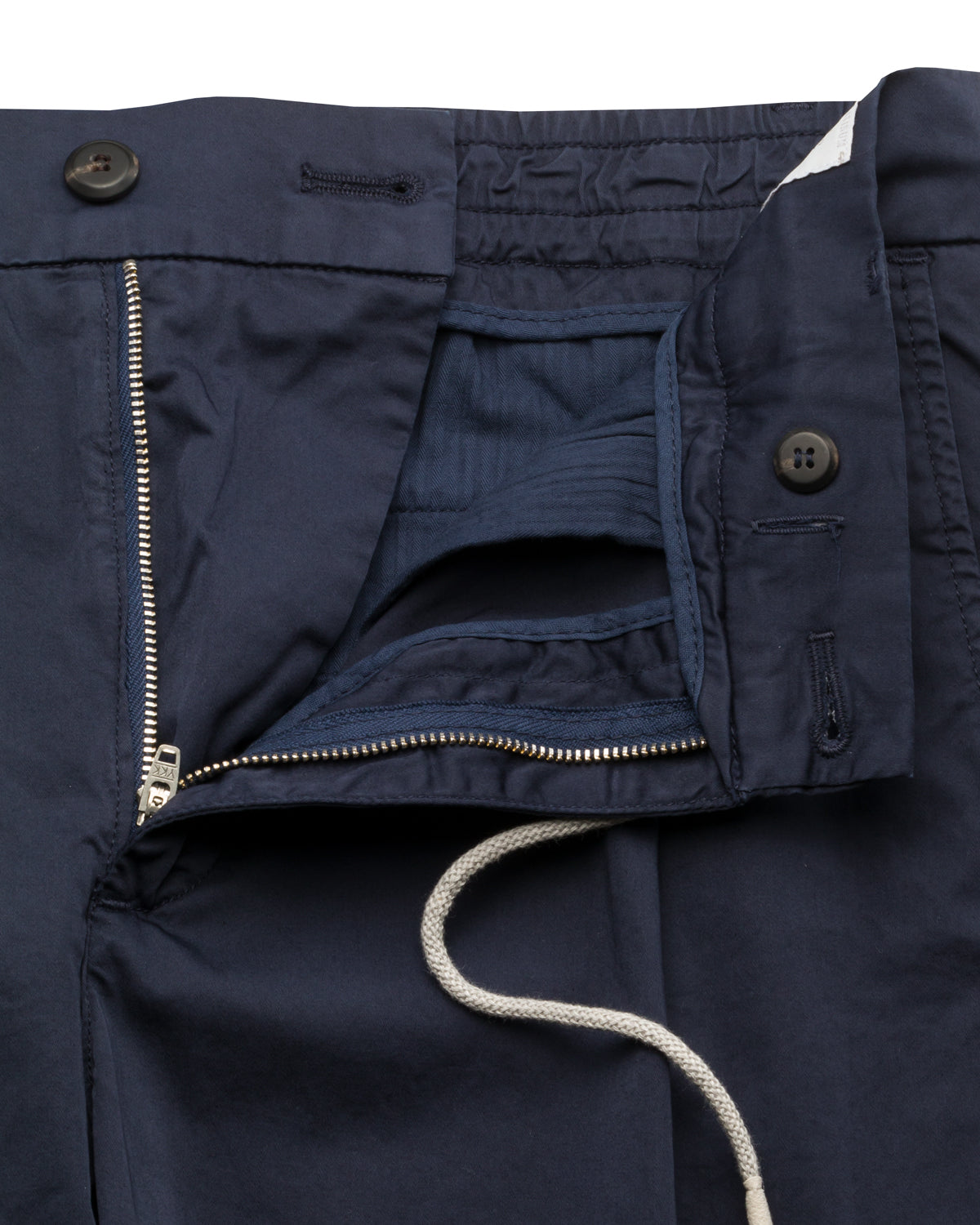 Satinbaumwolle Jogpants Relaxed Slim Fit