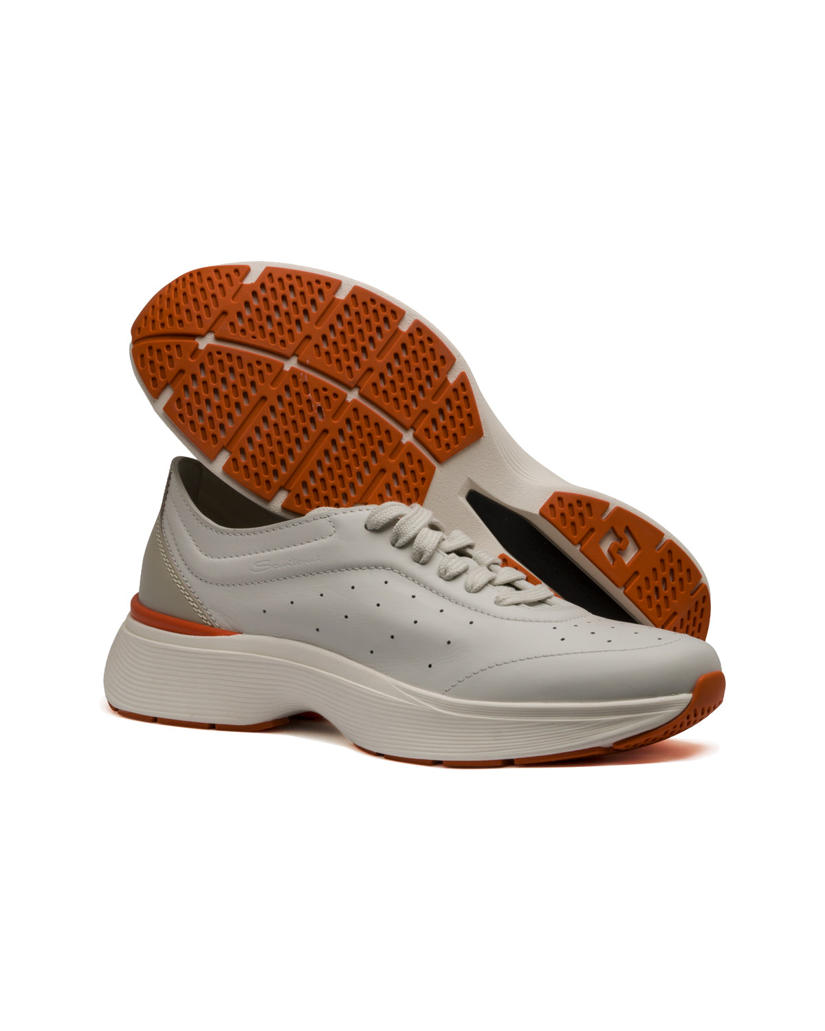Sneaker Bounce Glattleder perforiert
