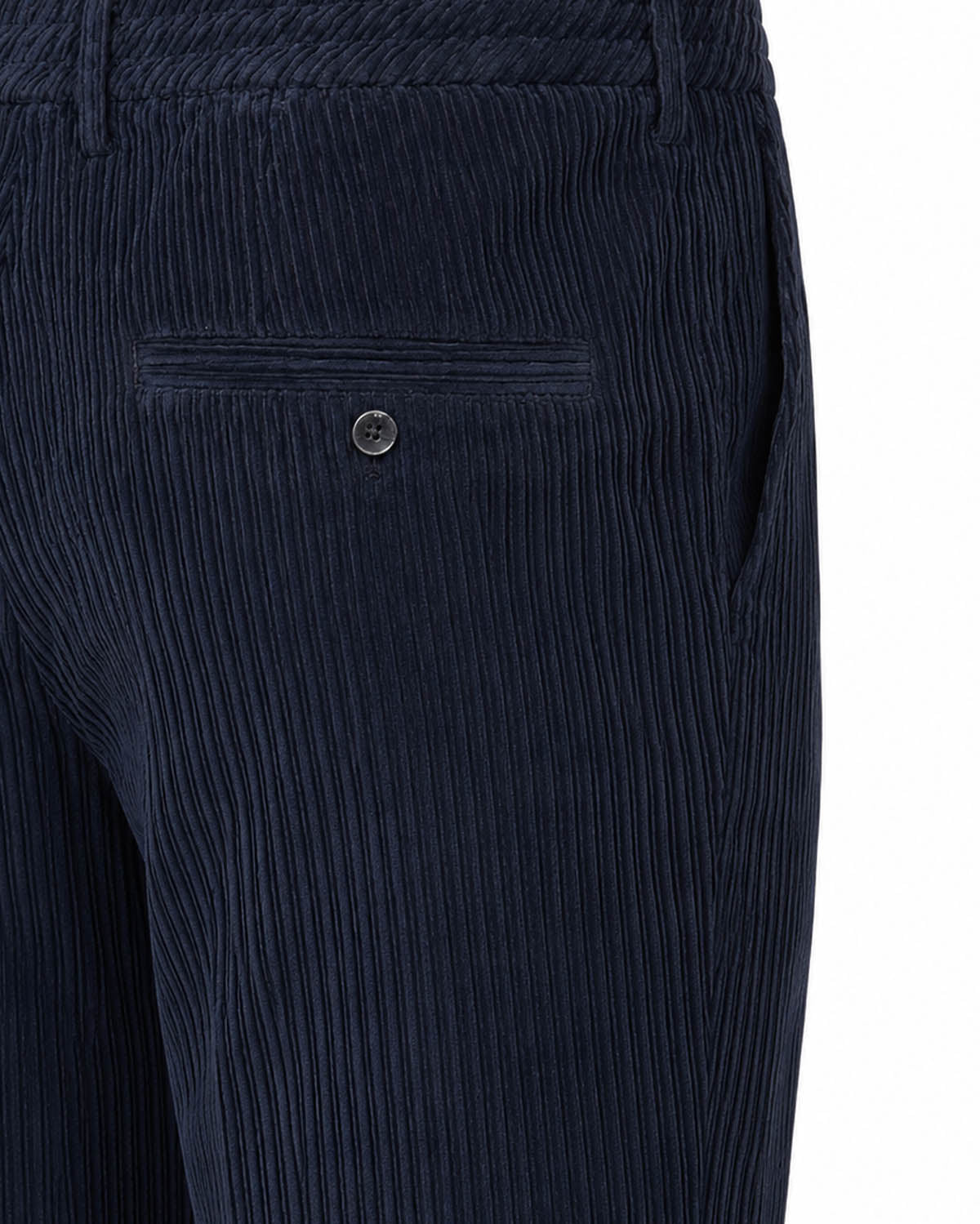 Corduroy trousers DAVIDE Relaxed Fit in cotton