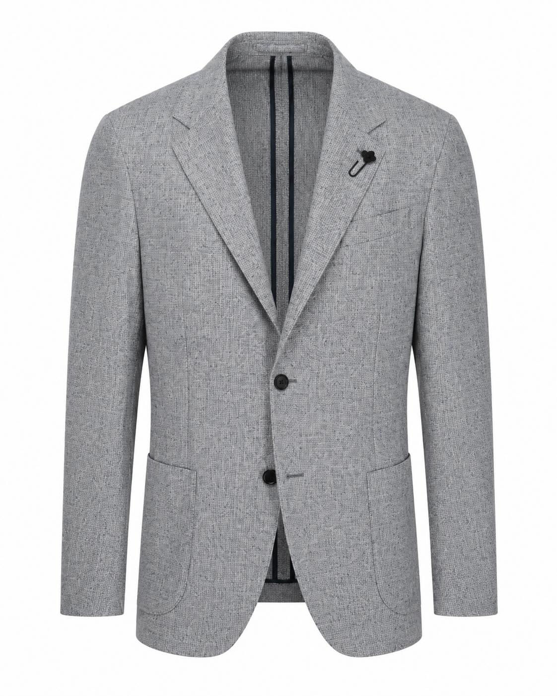 Structured wool and cashmere blazer