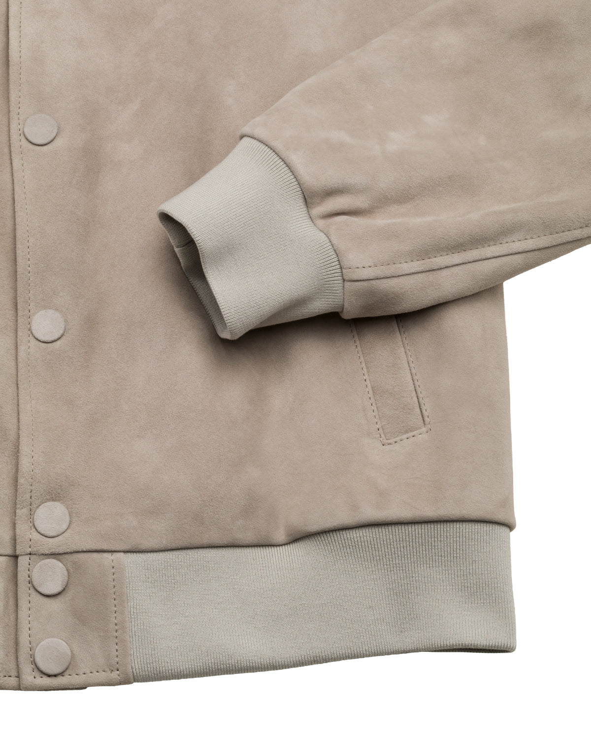 Bomber jacket goatskin slim fit