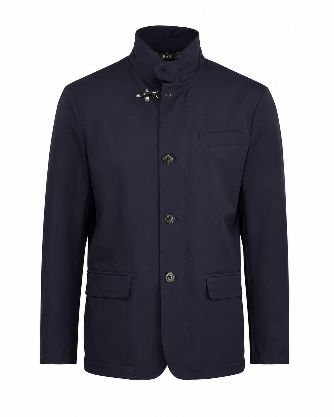 Travel jacket in a blazer style, slim fit