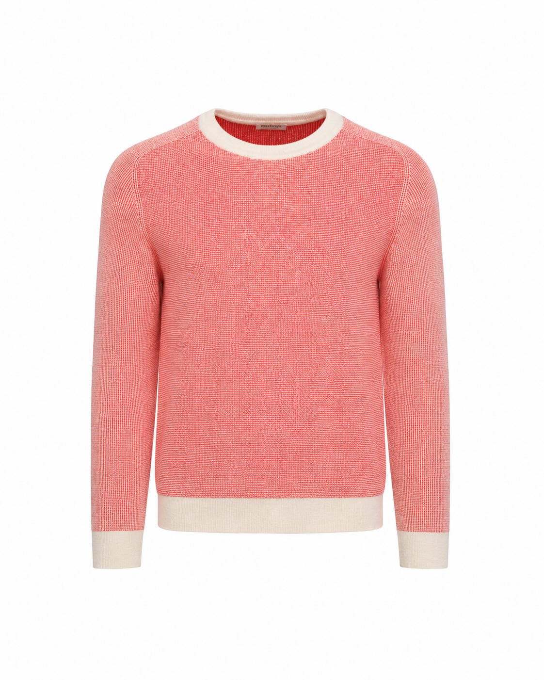 Baumwollmix Pullover Raglan Slim Fit