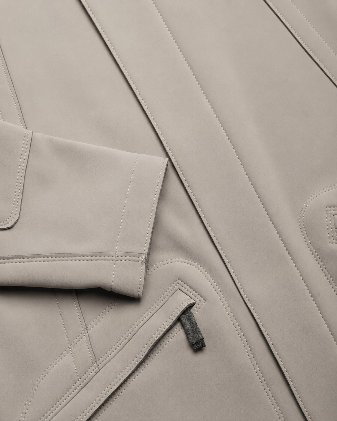 Weatherproof Parka Don in Beige with Hood
