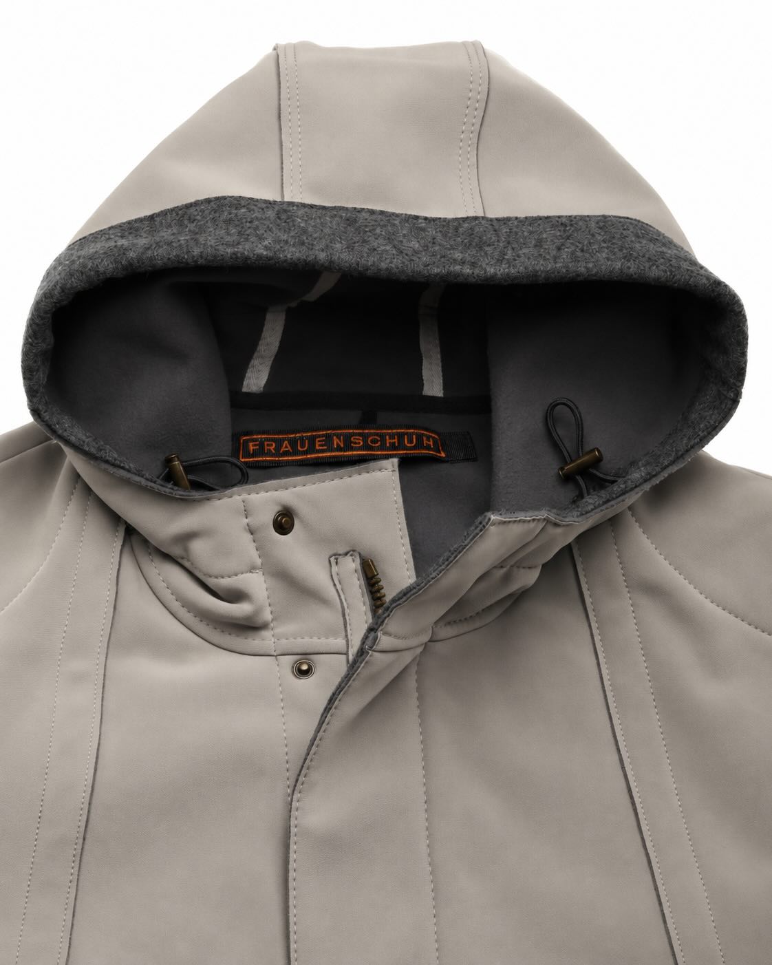 Weatherproof Parka Don in Beige with Hood