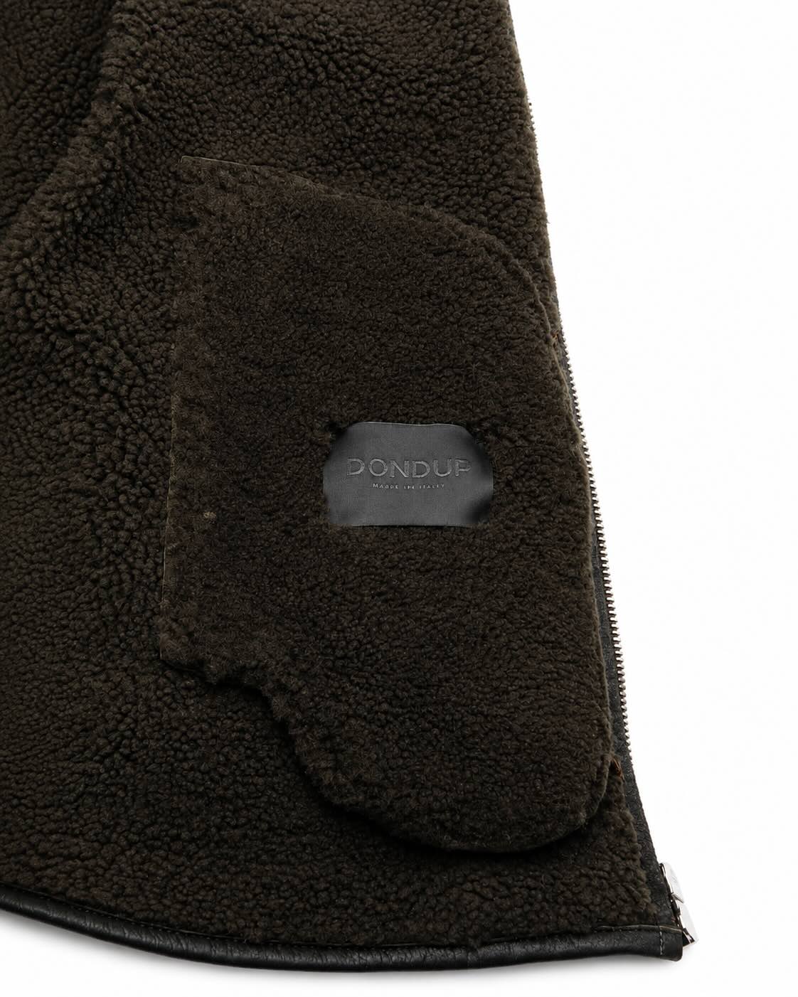 Lederjacke aus Lammleder mit Shearling