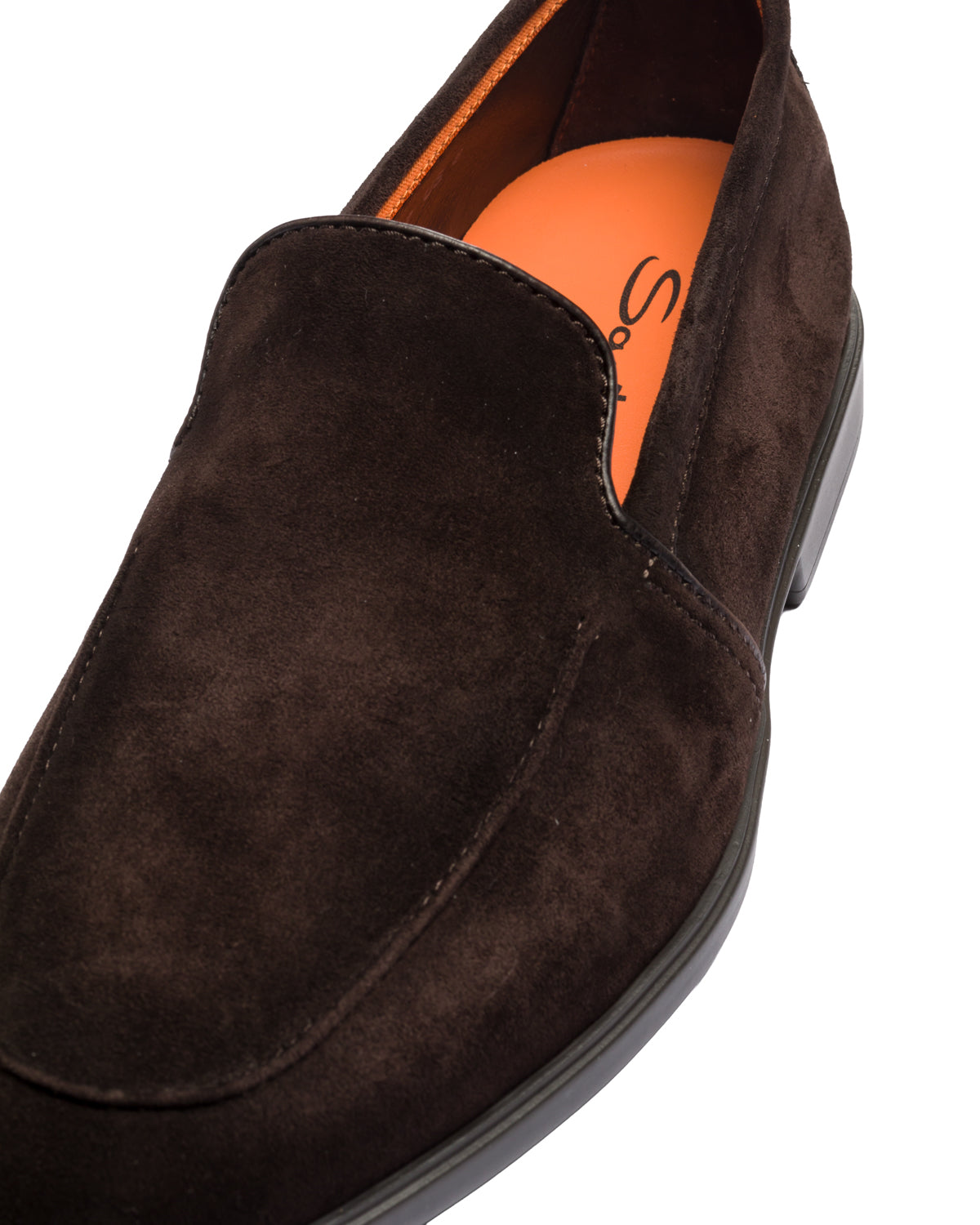 Malibu suede loafers with flexible rubber sole