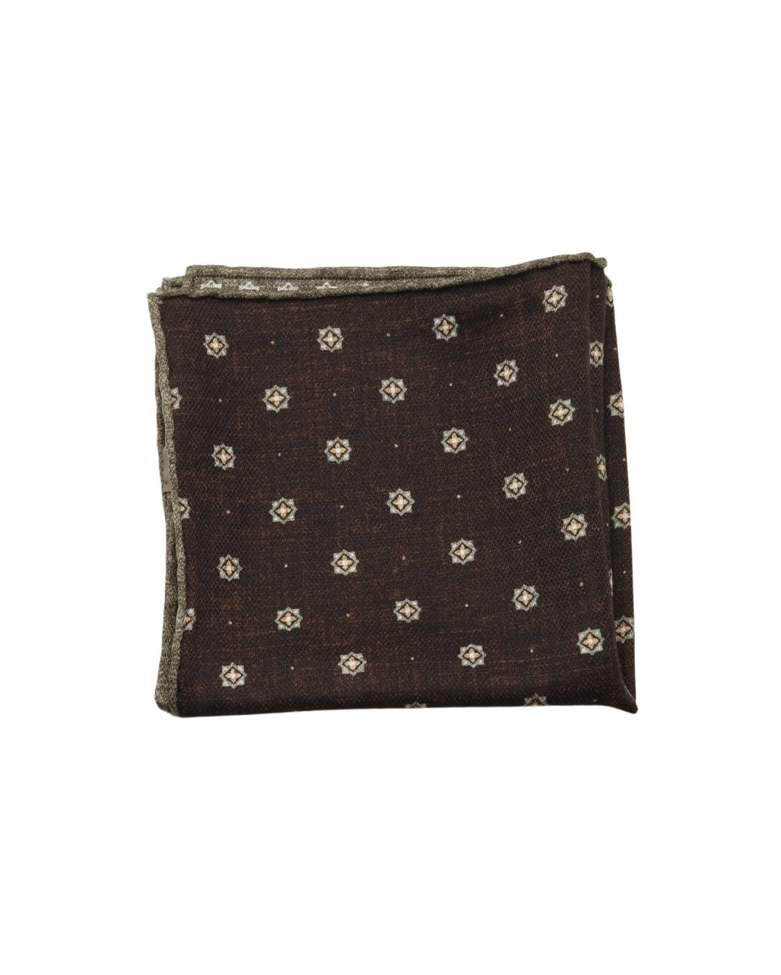 EASY Silk Pocket Square with Ornamental Pattern