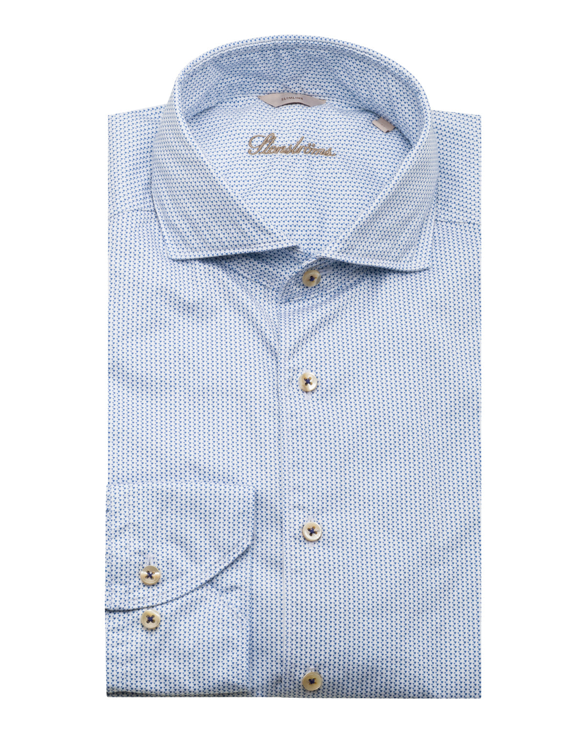 Baumwollhemd Slim Fit Print