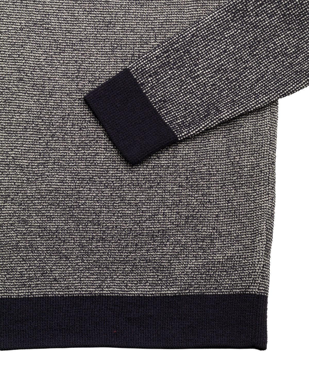Cotton blend pullover raglan slim fit