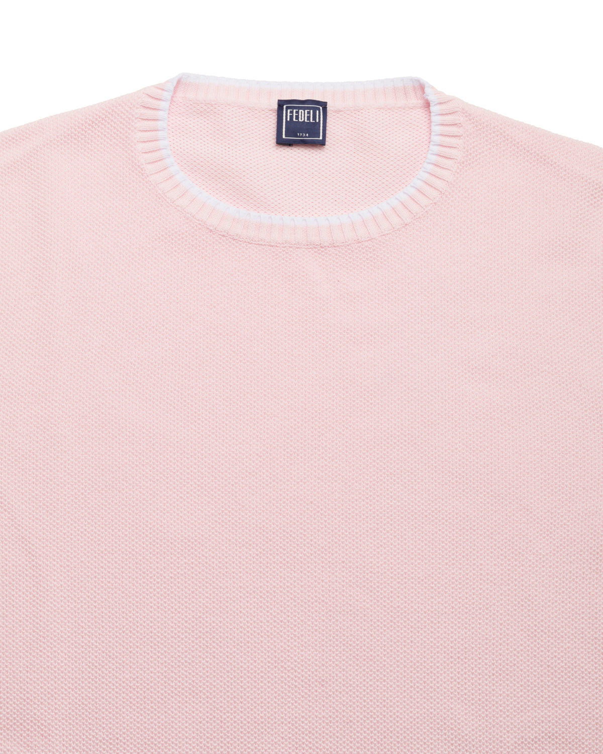 Sommerpullover Baumwolle Strick Slim Fit mit Struktur