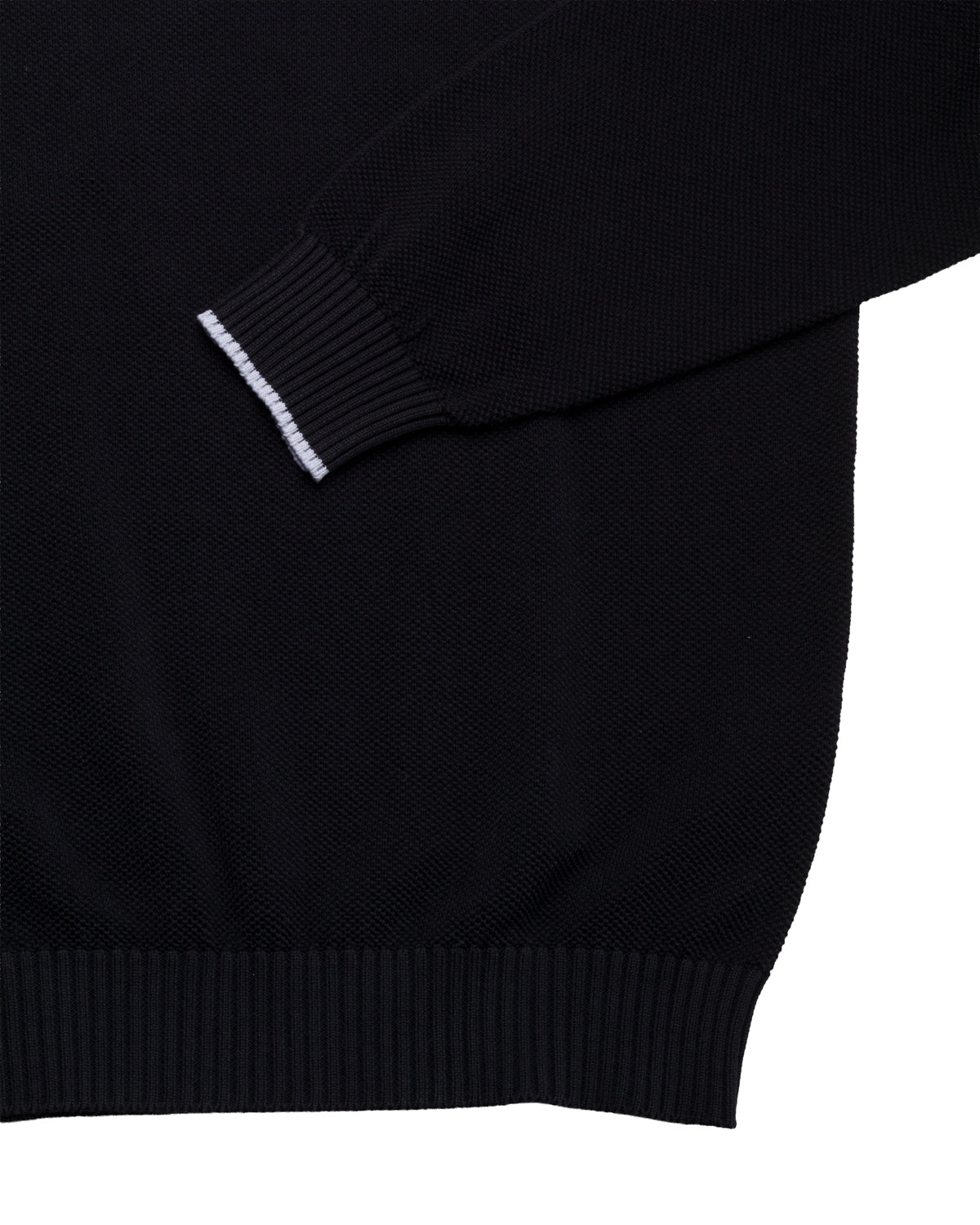 Summer pullover cotton knit slim fit with texture