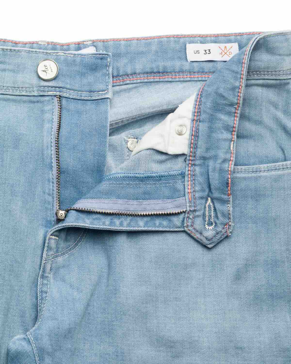 Summer Jeans Slim Fit Denim Stretch