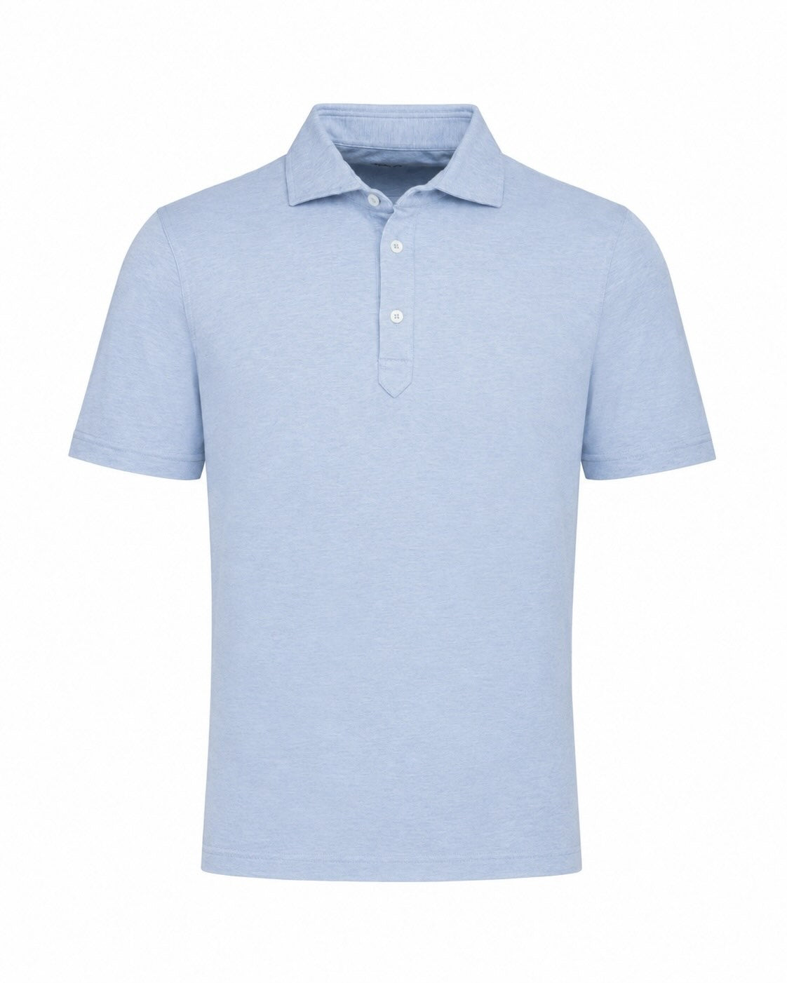 Baumwolljersey Polo Slim Fit mit seidigem Griff