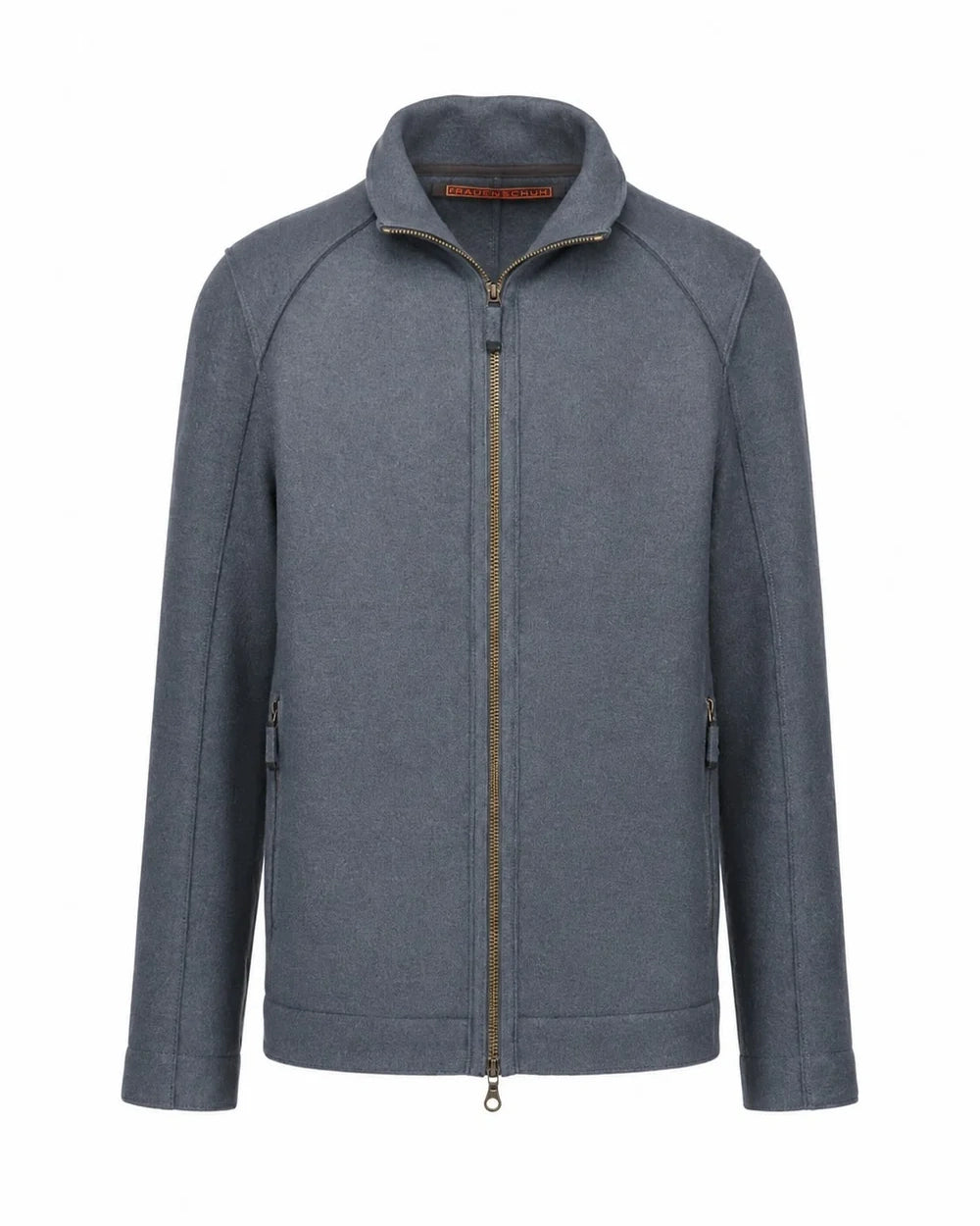 Blouson aus Merinowolle in Blau