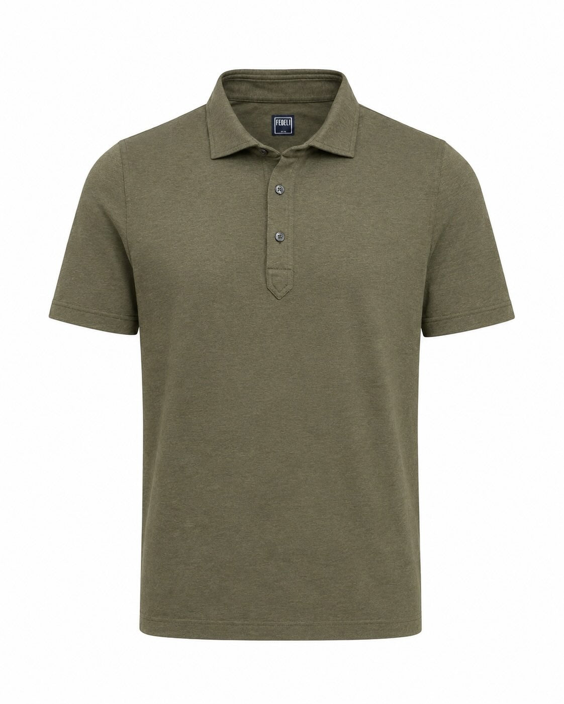 Baumwolljersey Polo Slim Fit mit seidigem Griff