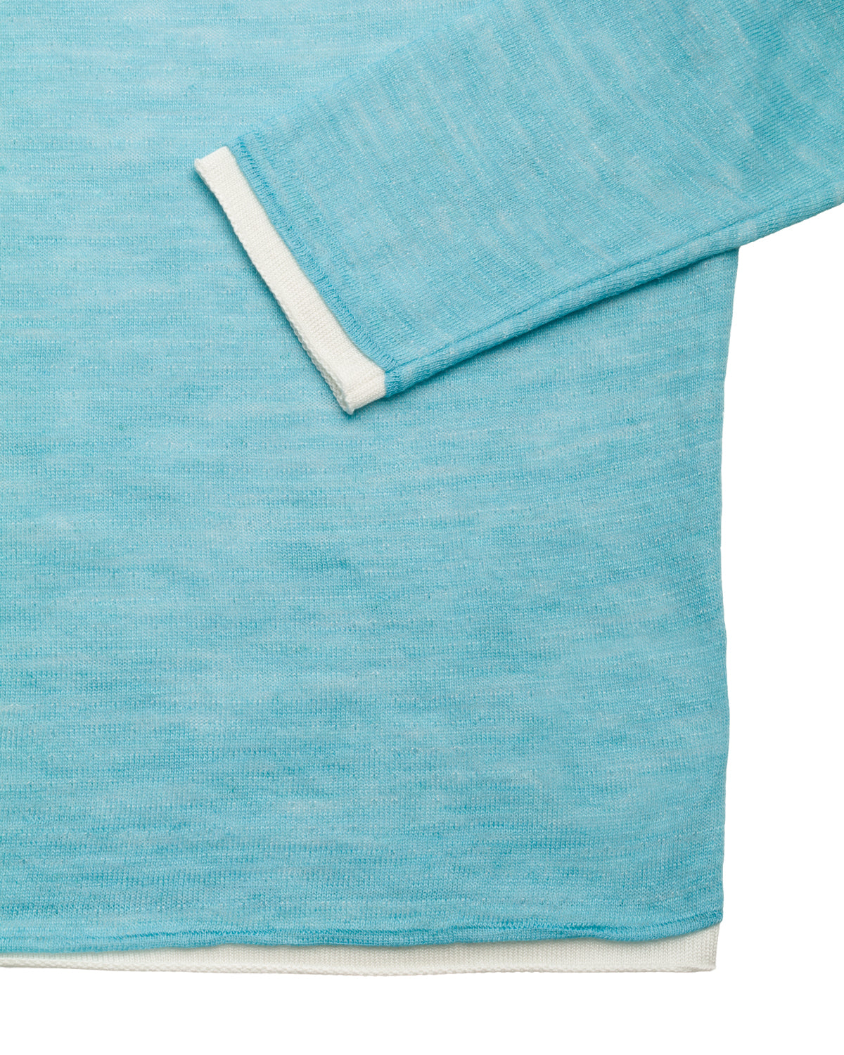 Lyocell Leinen Pullover Slim Fit