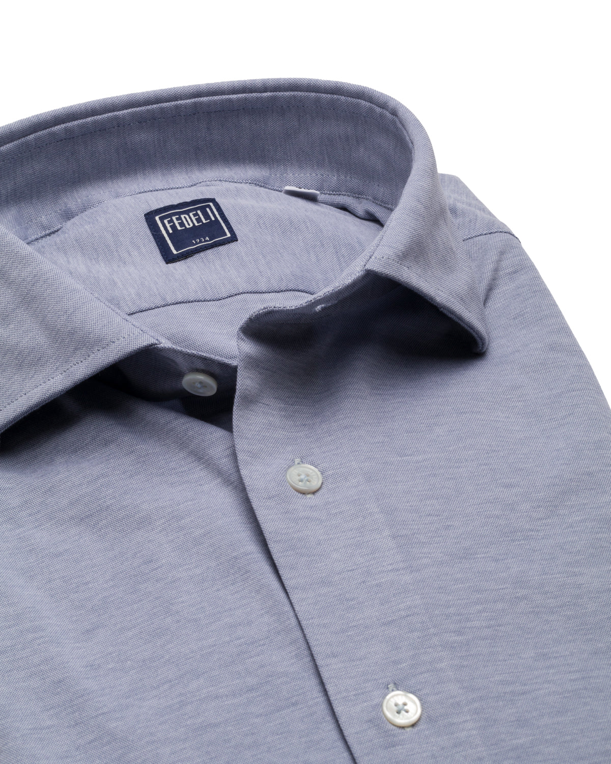 Jerseyhemd Baumwolle Stretch Slim Fit