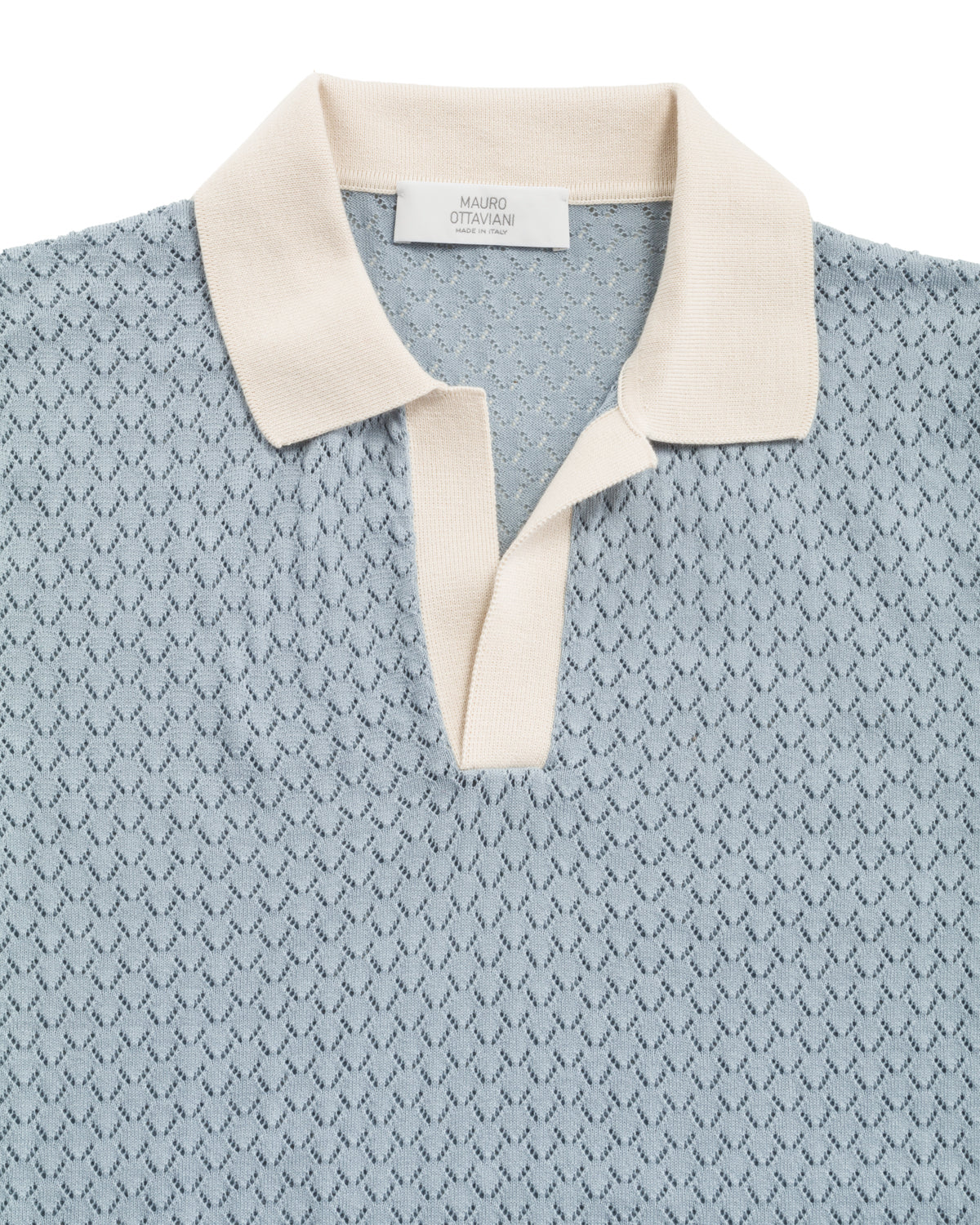 Cotton Knit Polo Slim Fit Cuba Collar