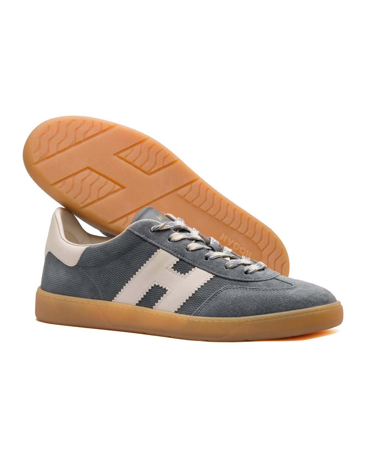 Veloursleder Sneaker mit Memory Foam