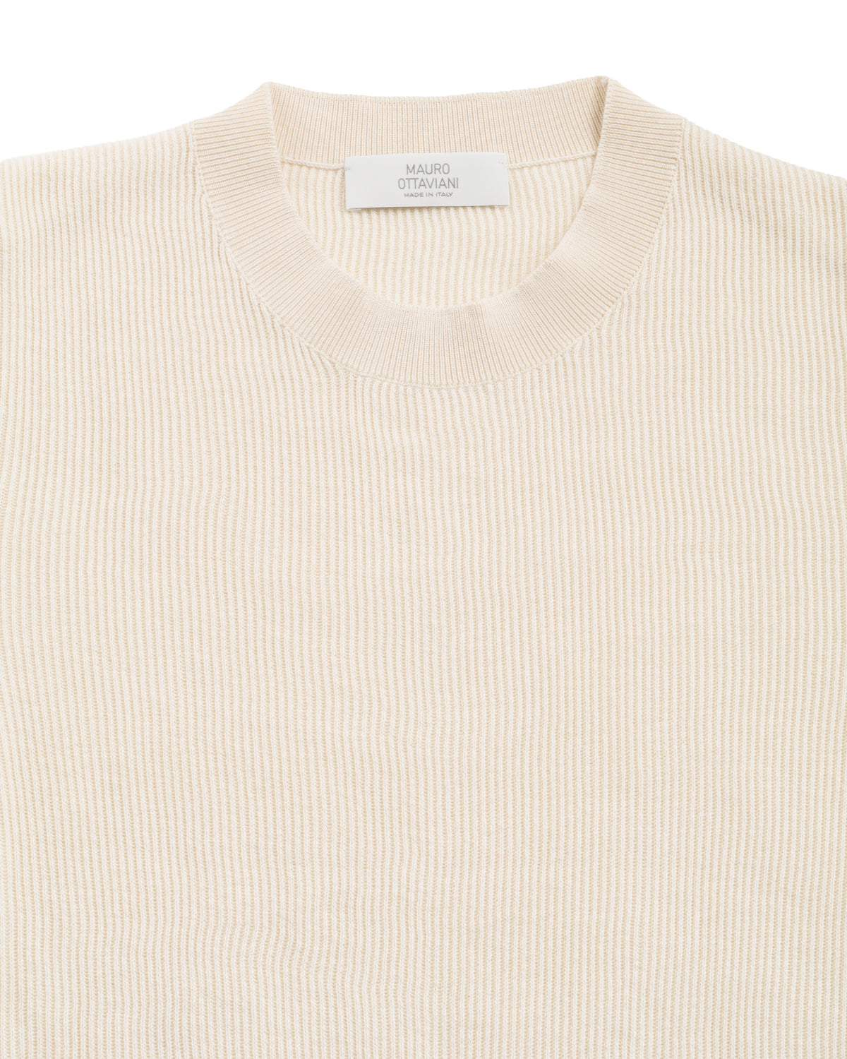 Silk Cotton T-Shirt Knit Slim Fit