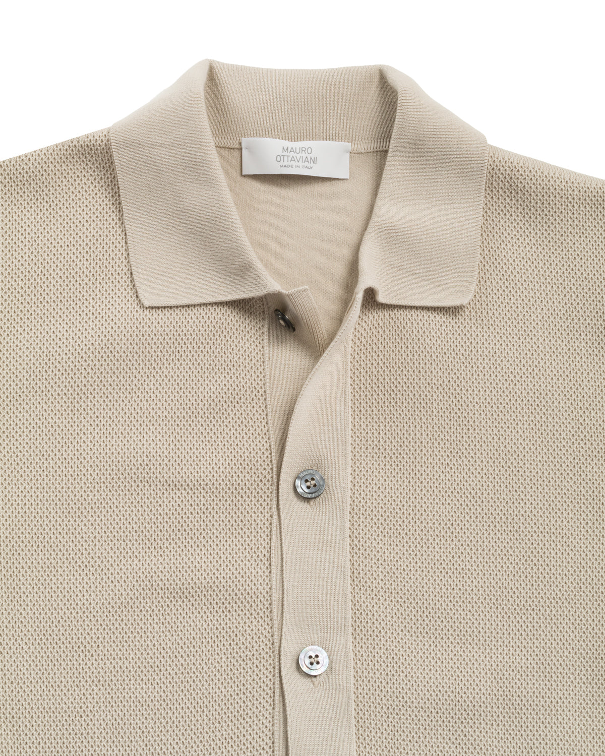 Cotton Shirt Jacket Knit Slim Fit