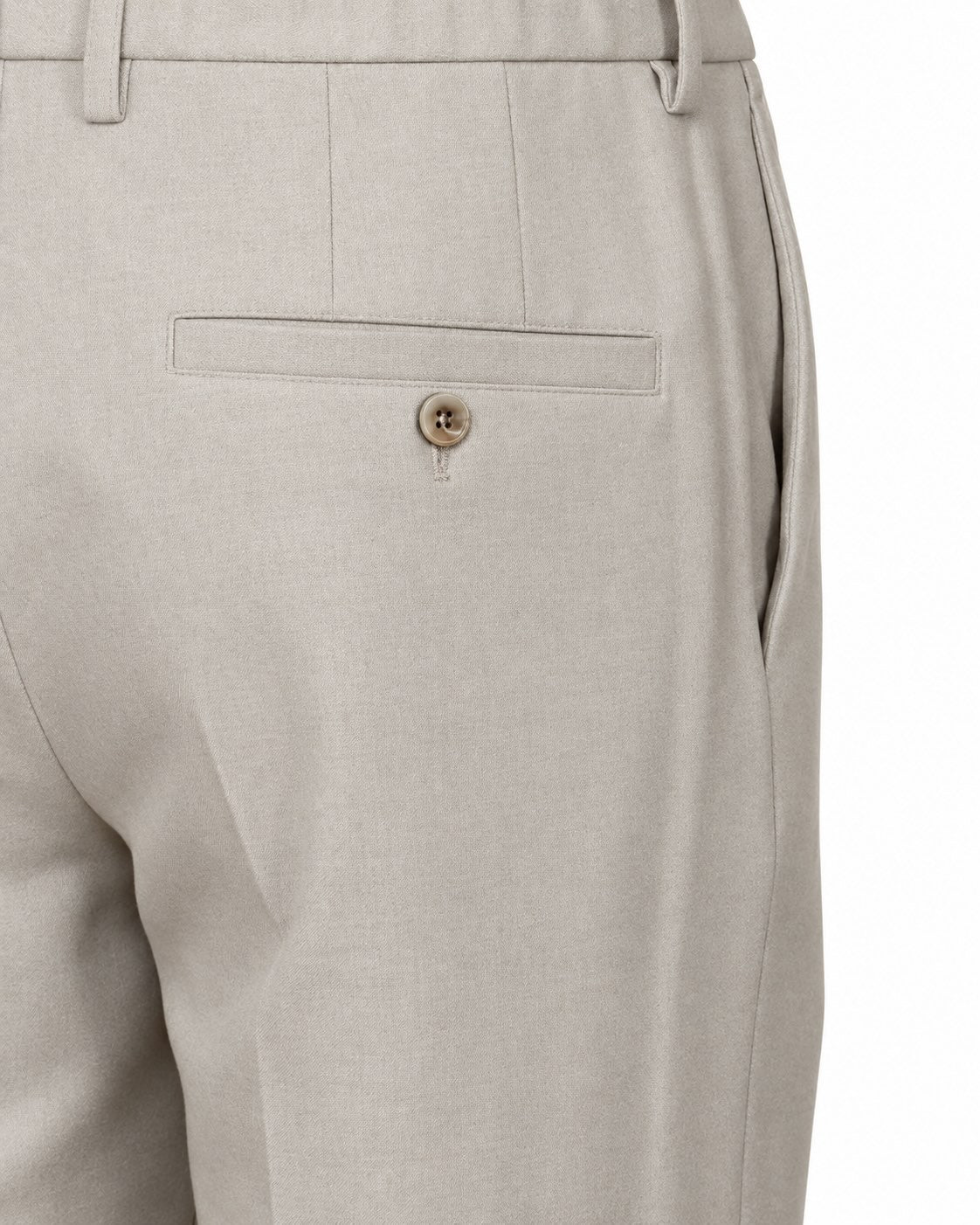 Jerseyhose Daniele in Beige im Relaxed Fit