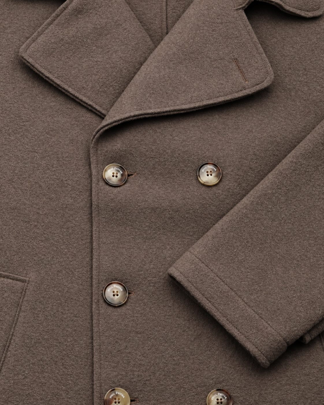 Cabanjacke aus 100 % Merinowolle im Regular Fit