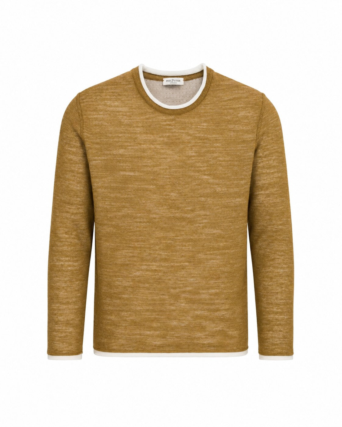 Lyocell Leinen Pullover Slim Fit