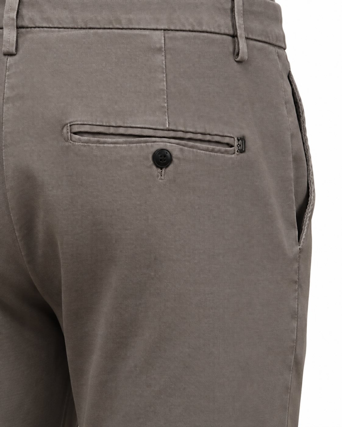 Cotton elastane chinos in grey