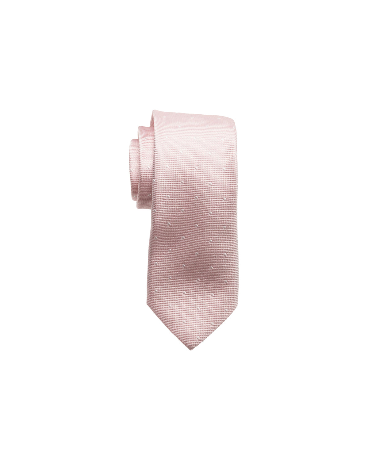 Silk tie with a fine pattern