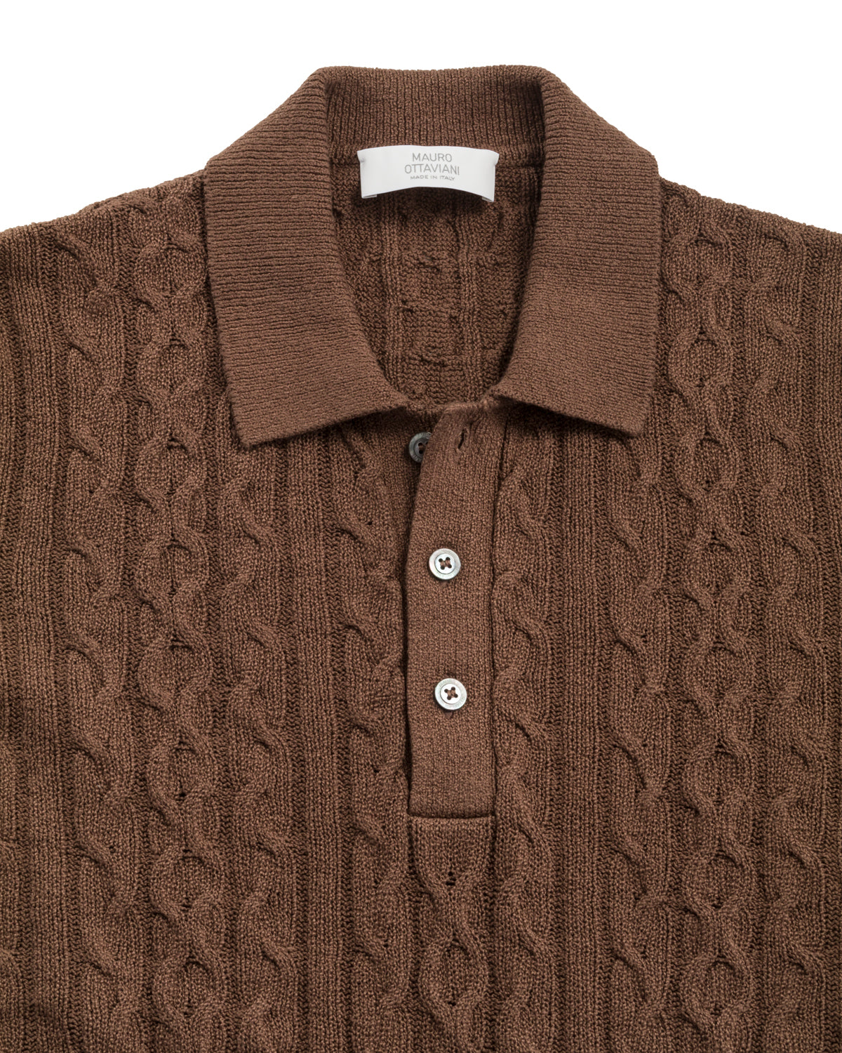 Cotton Cashmere Knit Polo Slim Fit