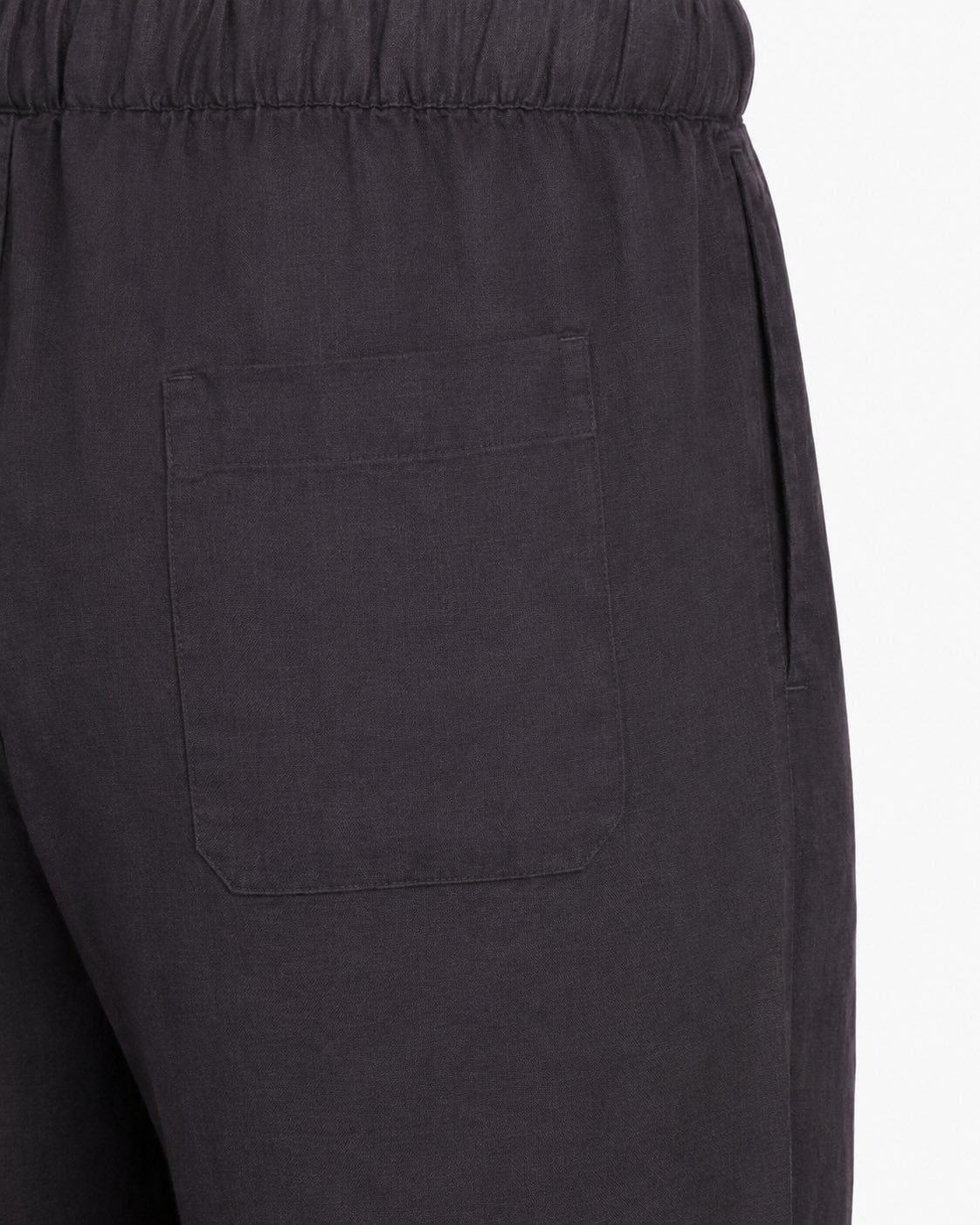 Linen Bermuda shorts with drawstring, summer