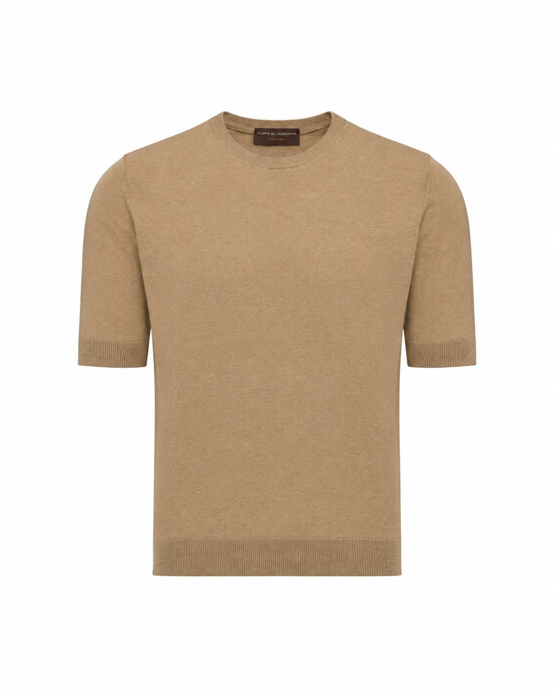 Seide Leinen T-Shirt Slim Fit