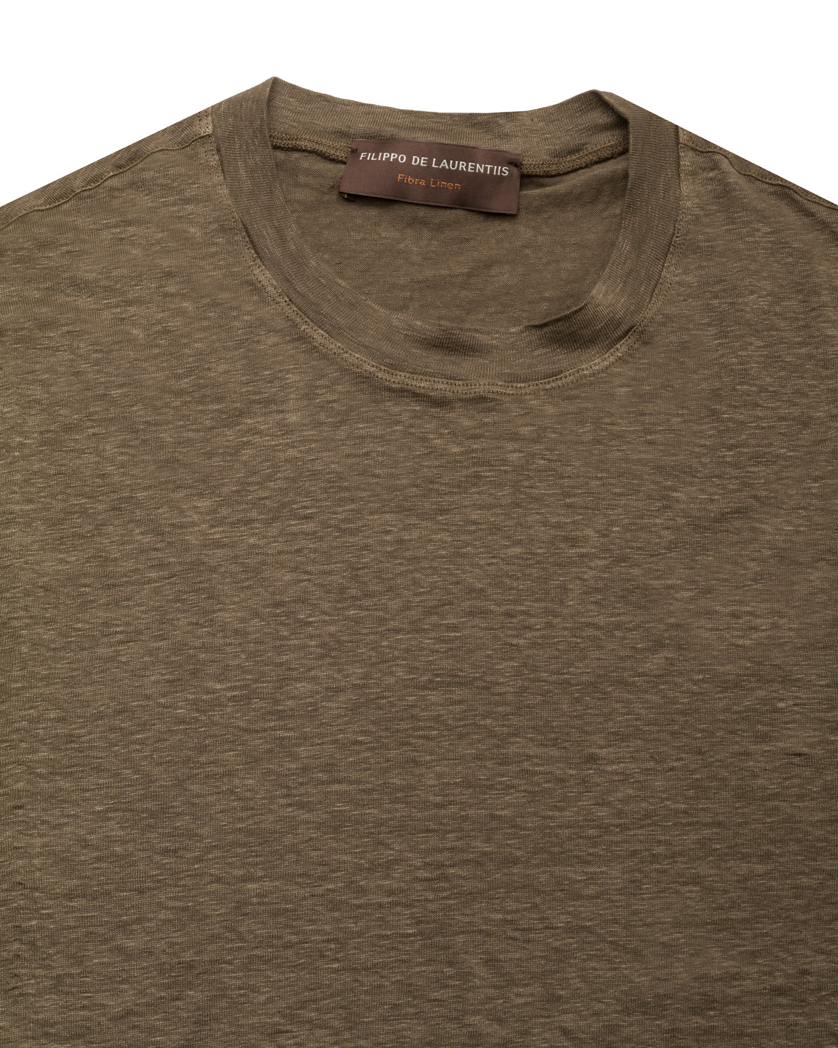 Leinen T-Shirt Slim Fit Stretch