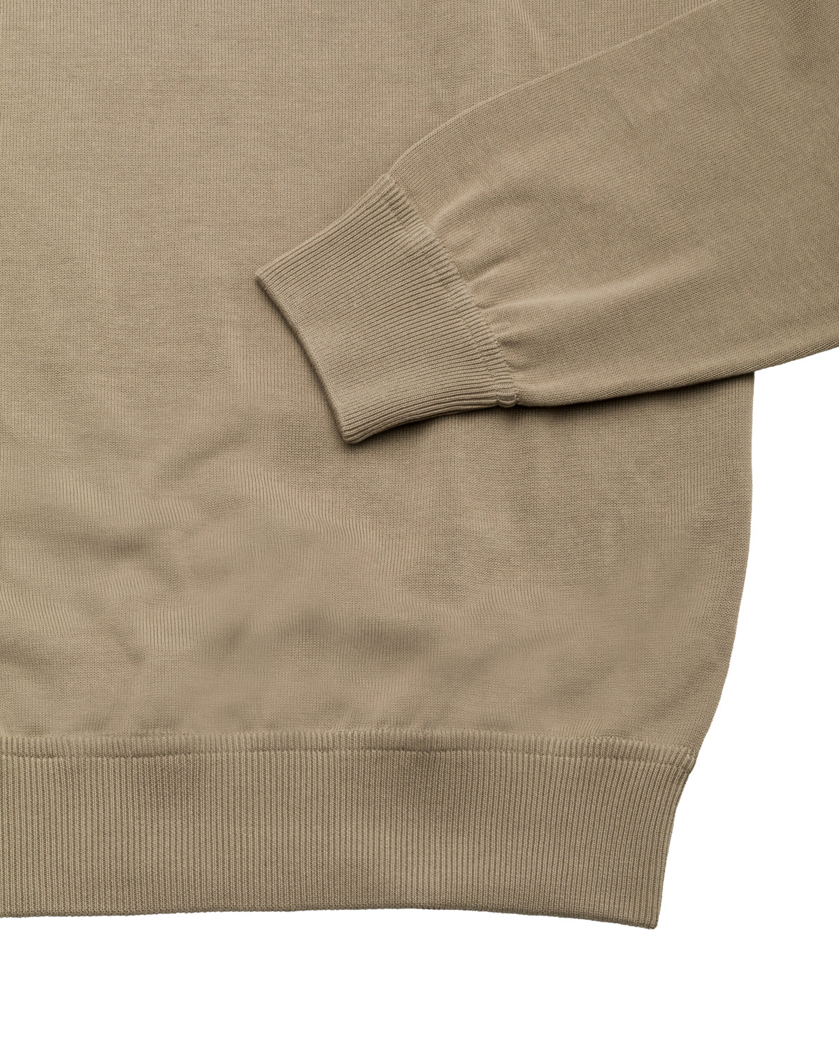 Baumwollkrepp Pullover Raglan Slim Fit