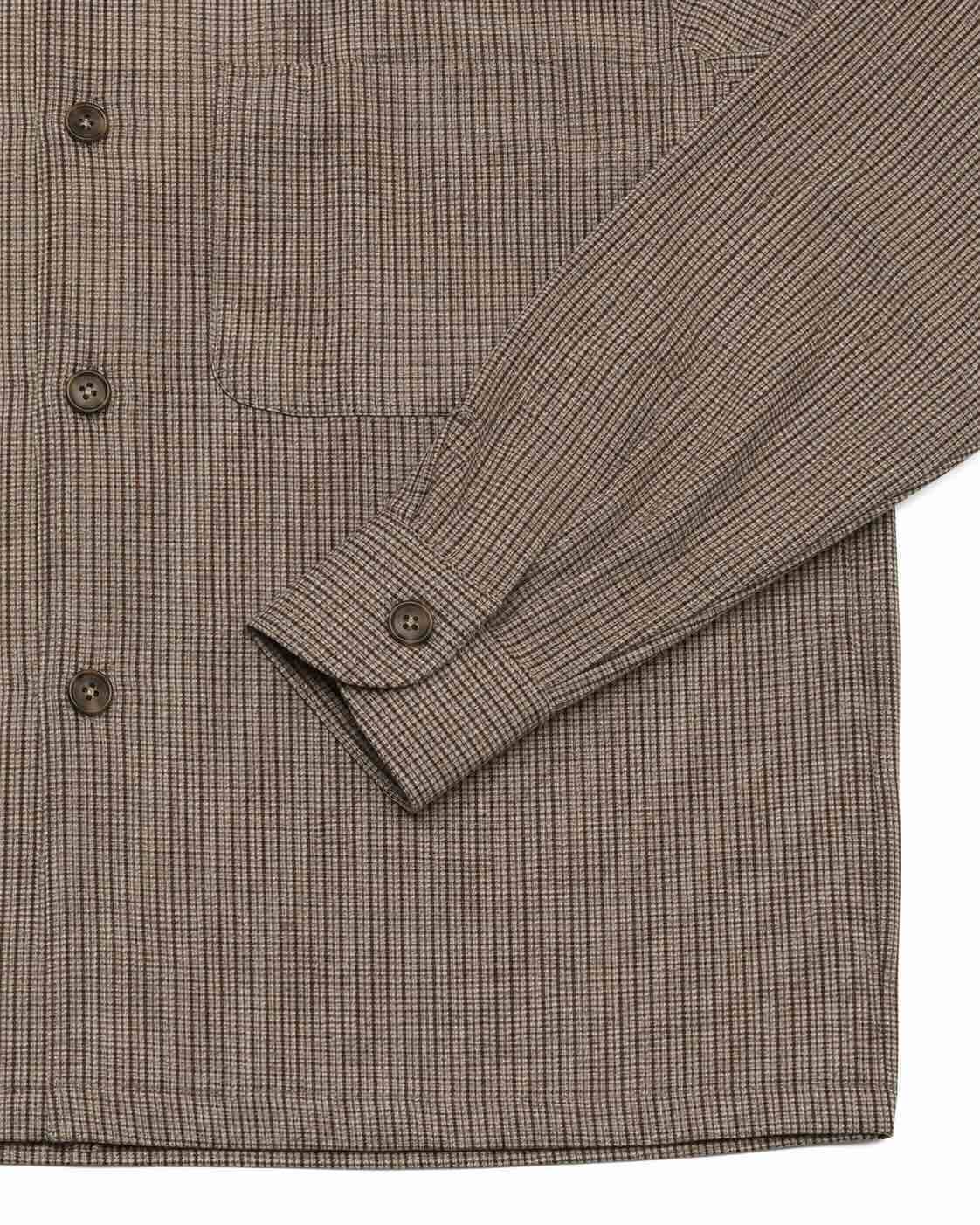 Wool and cashmere overshirt