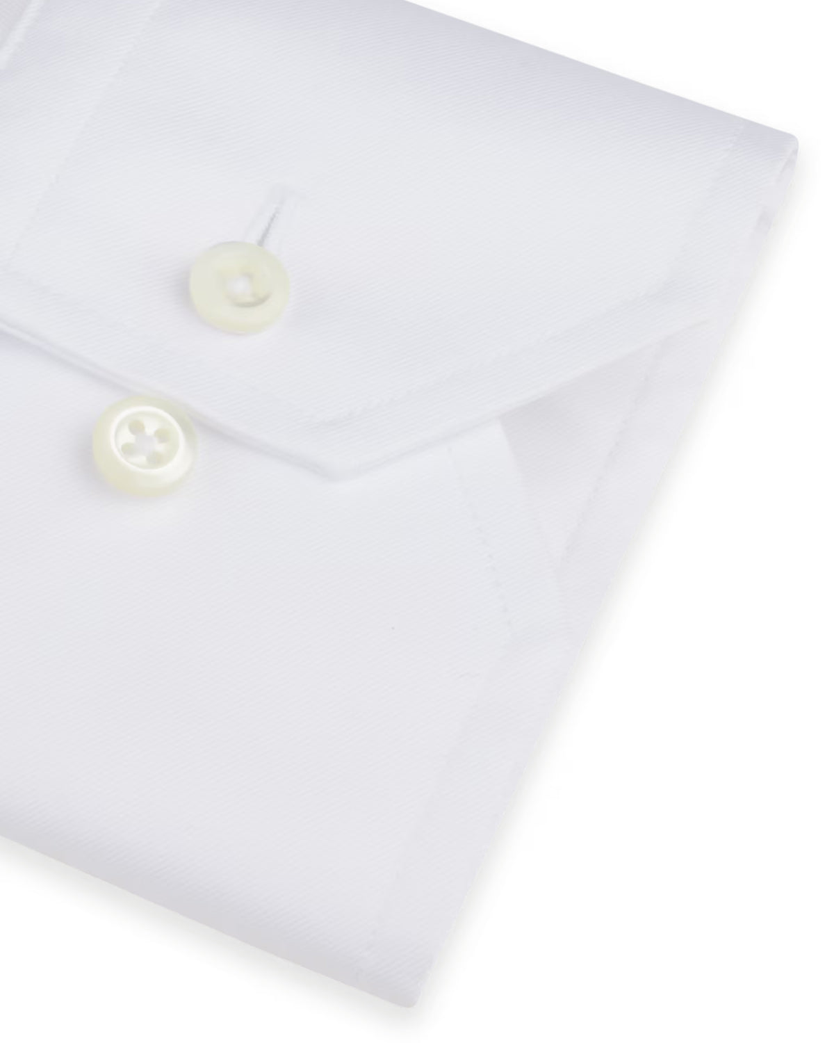 Twill Hemd Weiß Regular