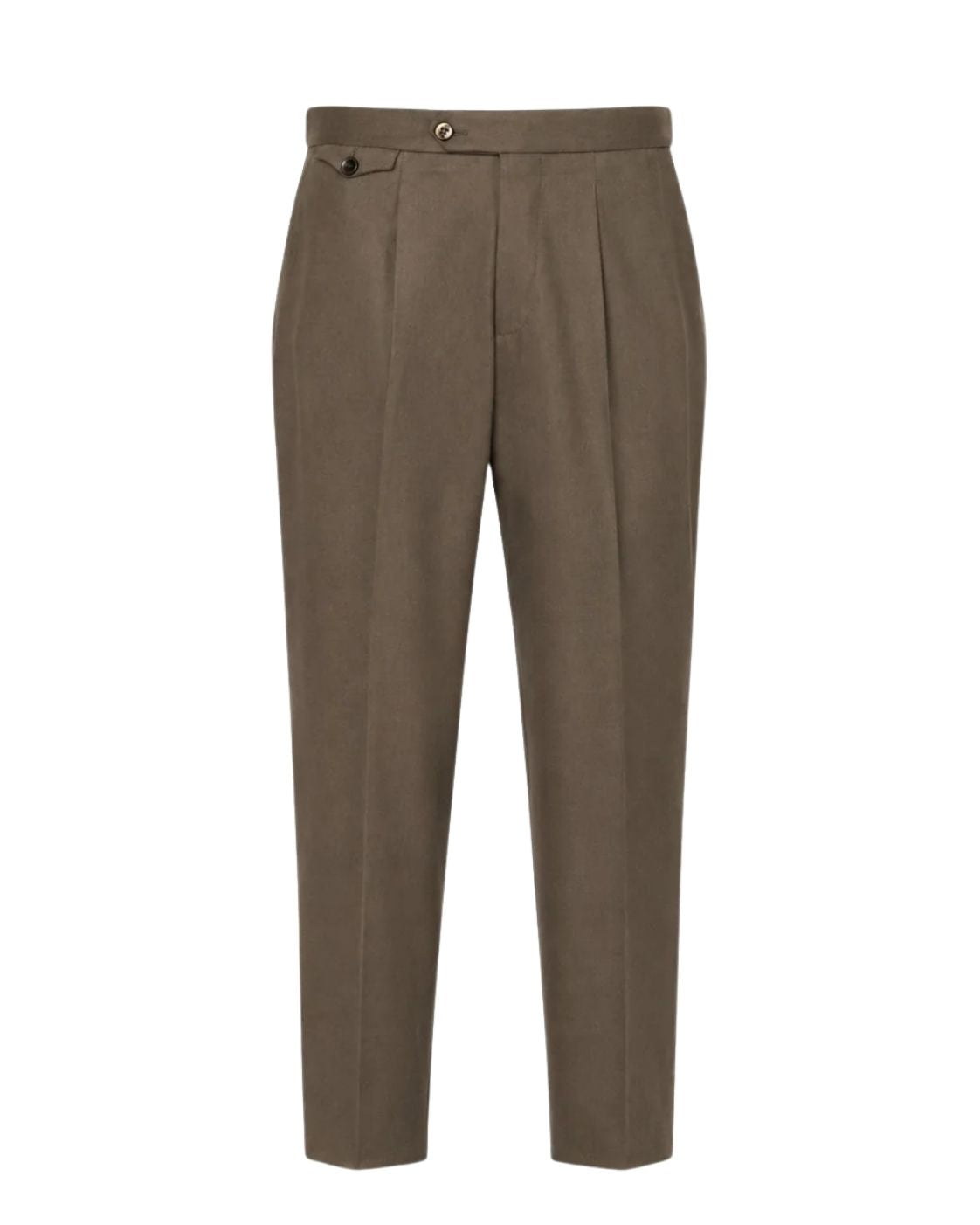 Bundfaltenhose aus Schurwolle im REBEL UNION FIT