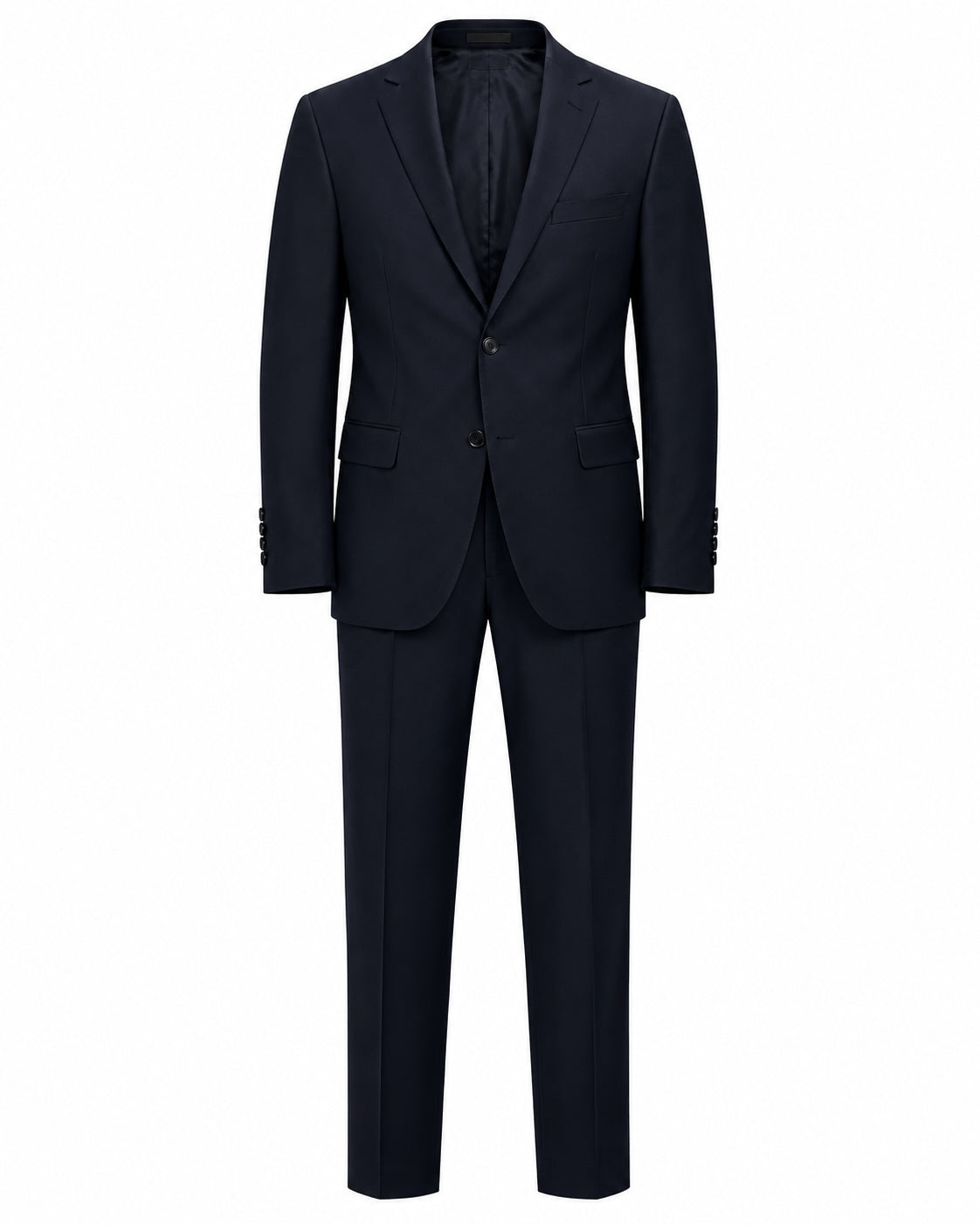 Schurwollanzug Slim Fit Business