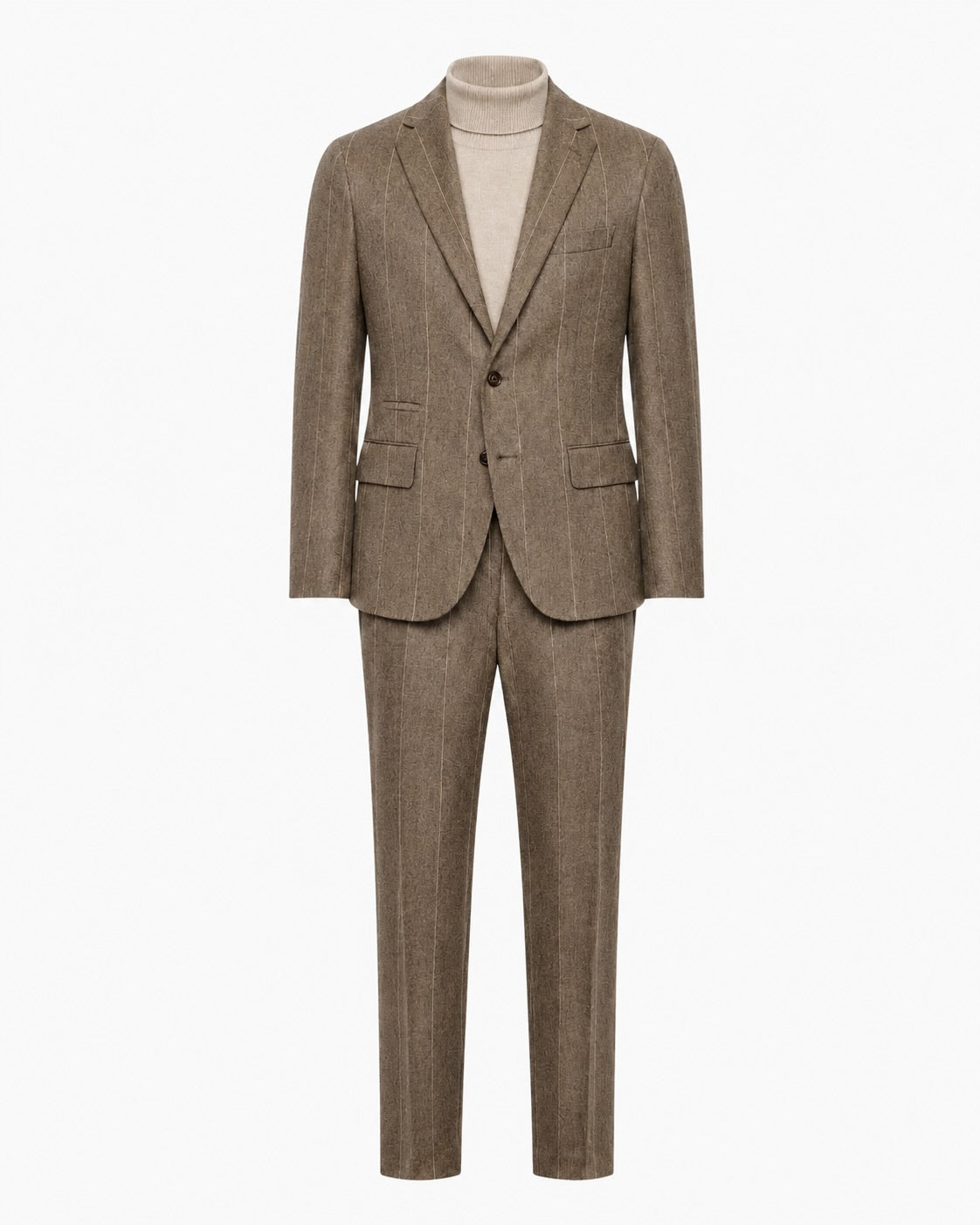 Suit made from wool and cashmere