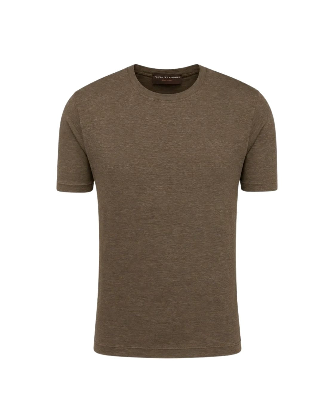 Leinen T-Shirt Slim Fit Stretch