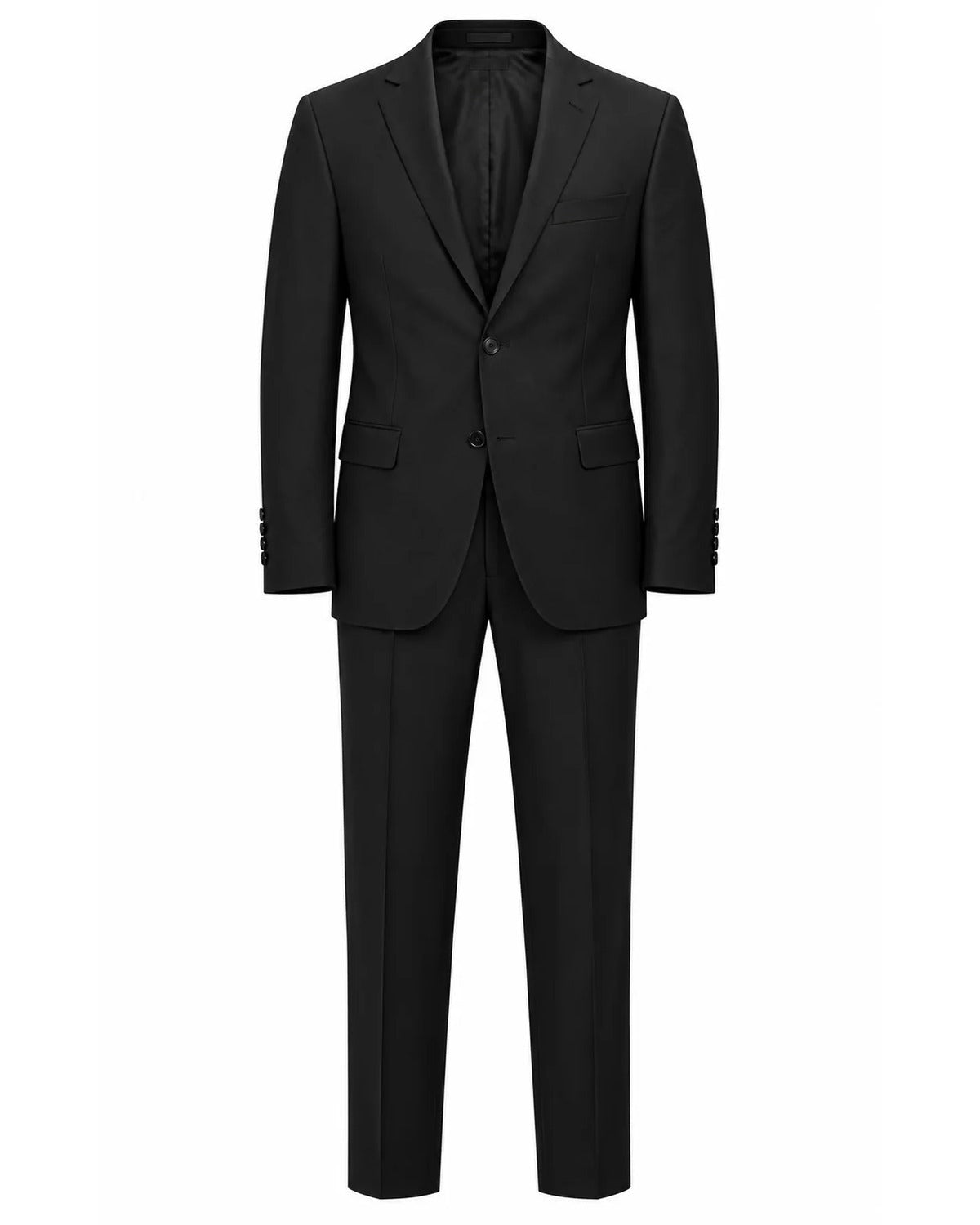 Schurwollanzug Slim Fit Business