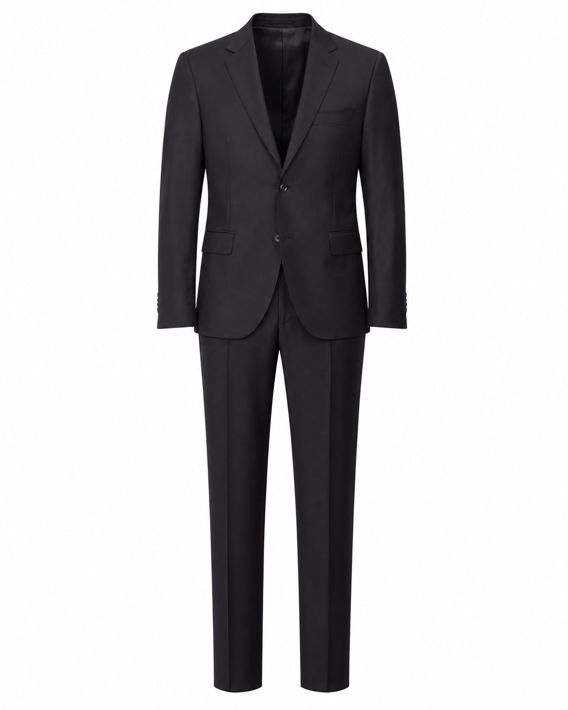Schurwollanzug Slim Fit Business