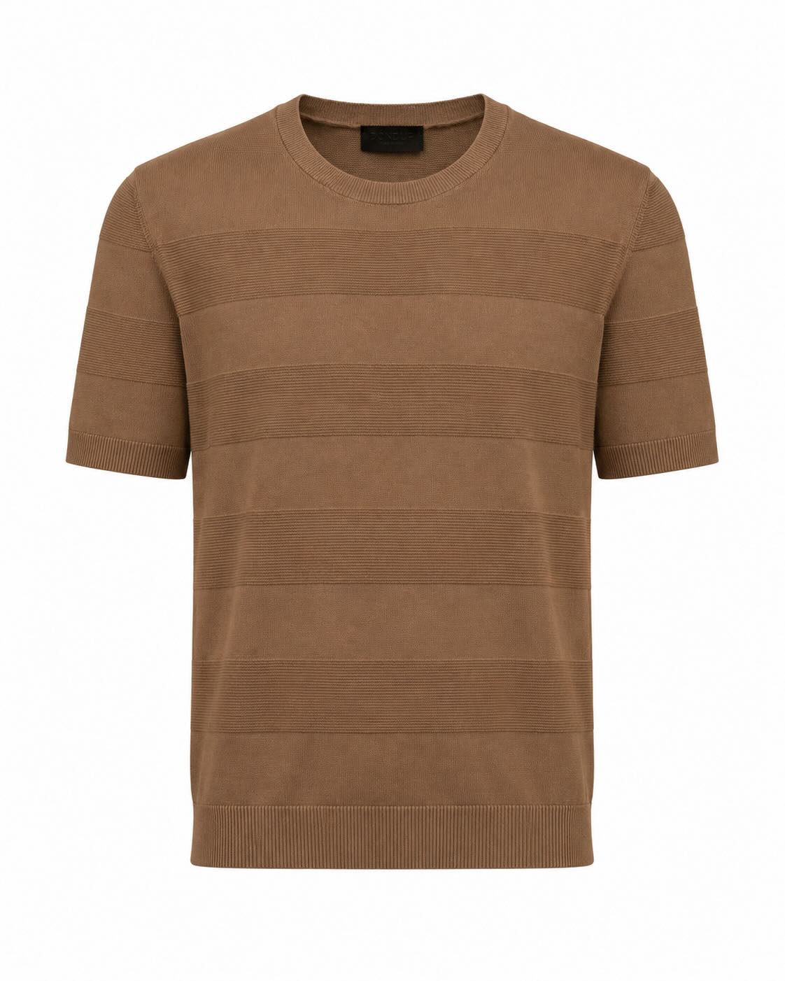 T-Shirt Baumwolle Struktur Relaxed Fit
