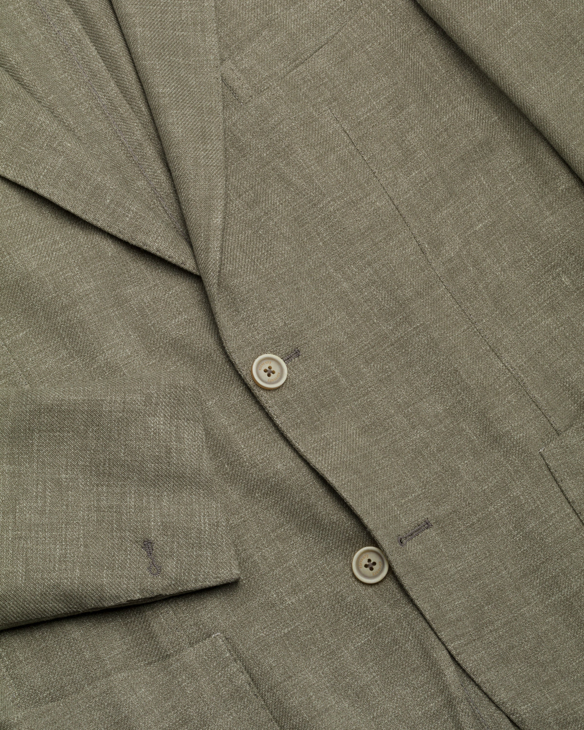 Linen-wool-silk jacket slim fit
