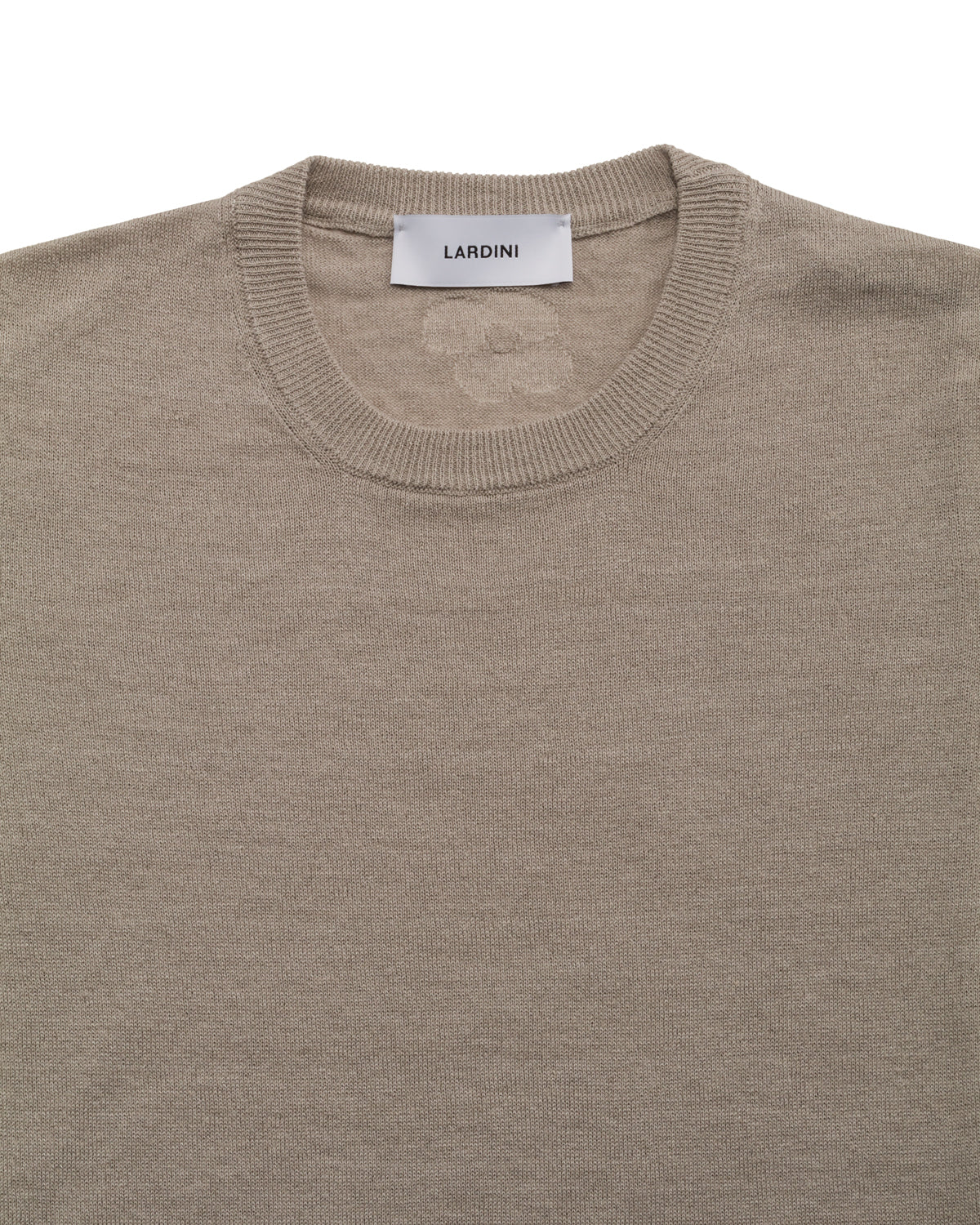Cotton T-shirt, slim fit, with ribbed cuffs
